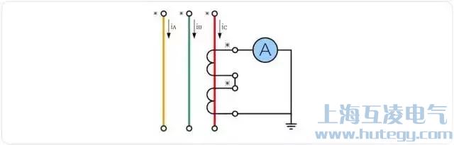 電流互感器原邊串聯、副邊串聯接線圖